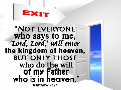 Matthew 7:21