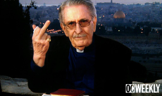 Paul Crouch Flips Off TBN Cameras in Jerusalem!