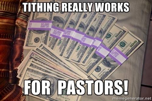 Tithing really works for Pastors!